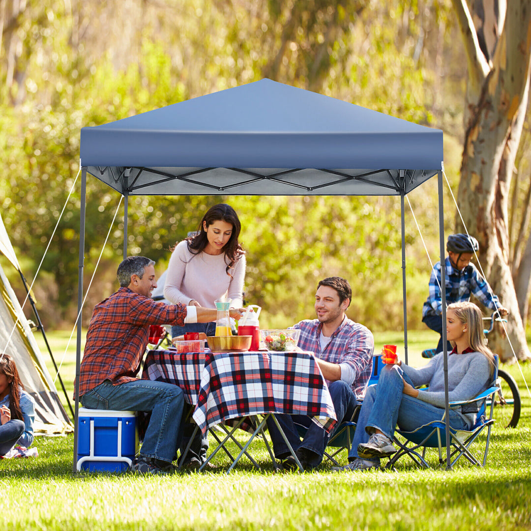 Patio 6.6 x 6.6ft Outdoor Pop-up Canopy Tent UPF 50+ Portable Sun Shelter Image 4