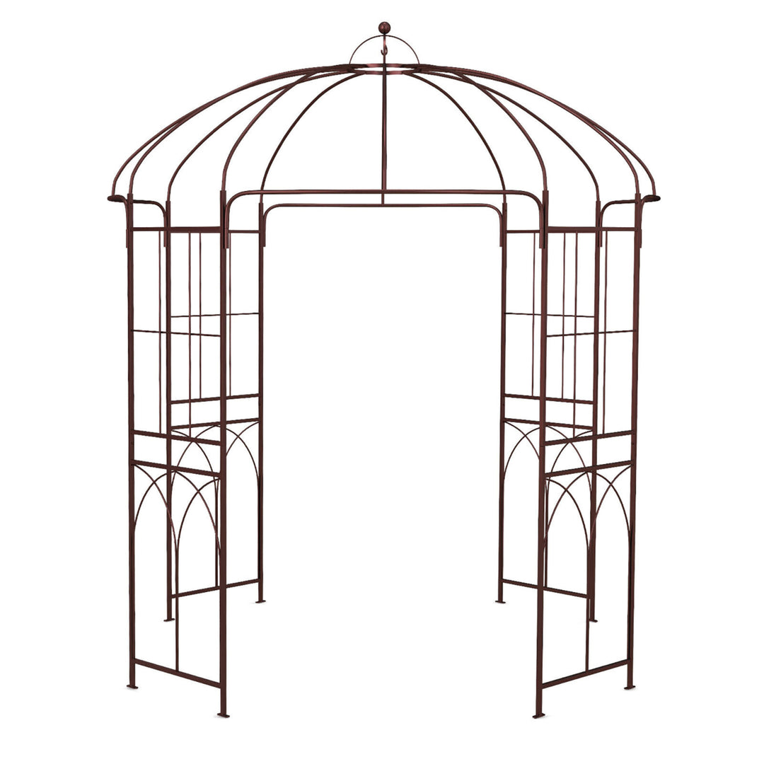 Birdcage Shape Garden Arbor Pergola Climbing Plants Stand Rack for Wedding Party Image 1