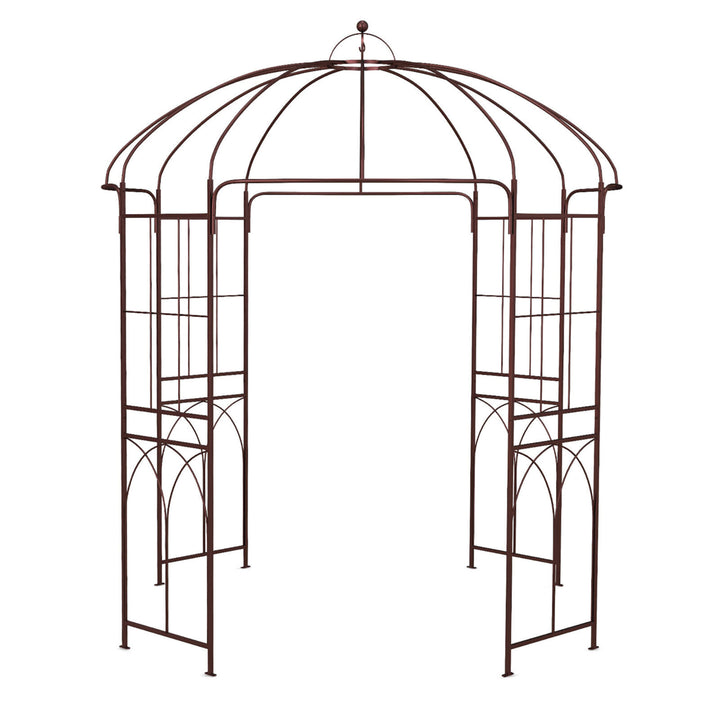 Birdcage Shape Garden Arbor Pergola Climbing Plants Stand Rack for Wedding Party Image 1