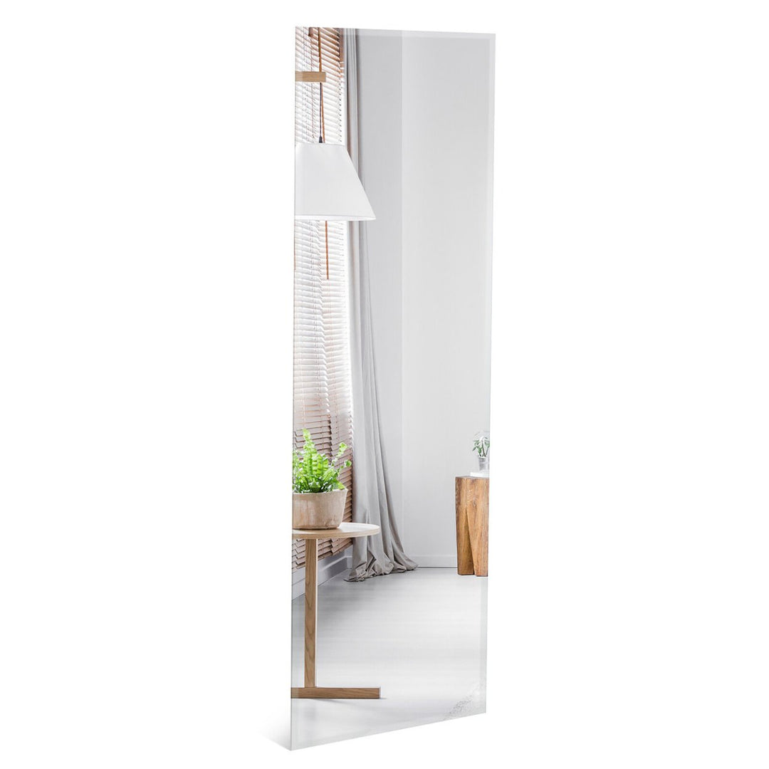 43 x 15 Wall Mounted Frameless Mirror Full Length Vertically or Horizontally Image 10