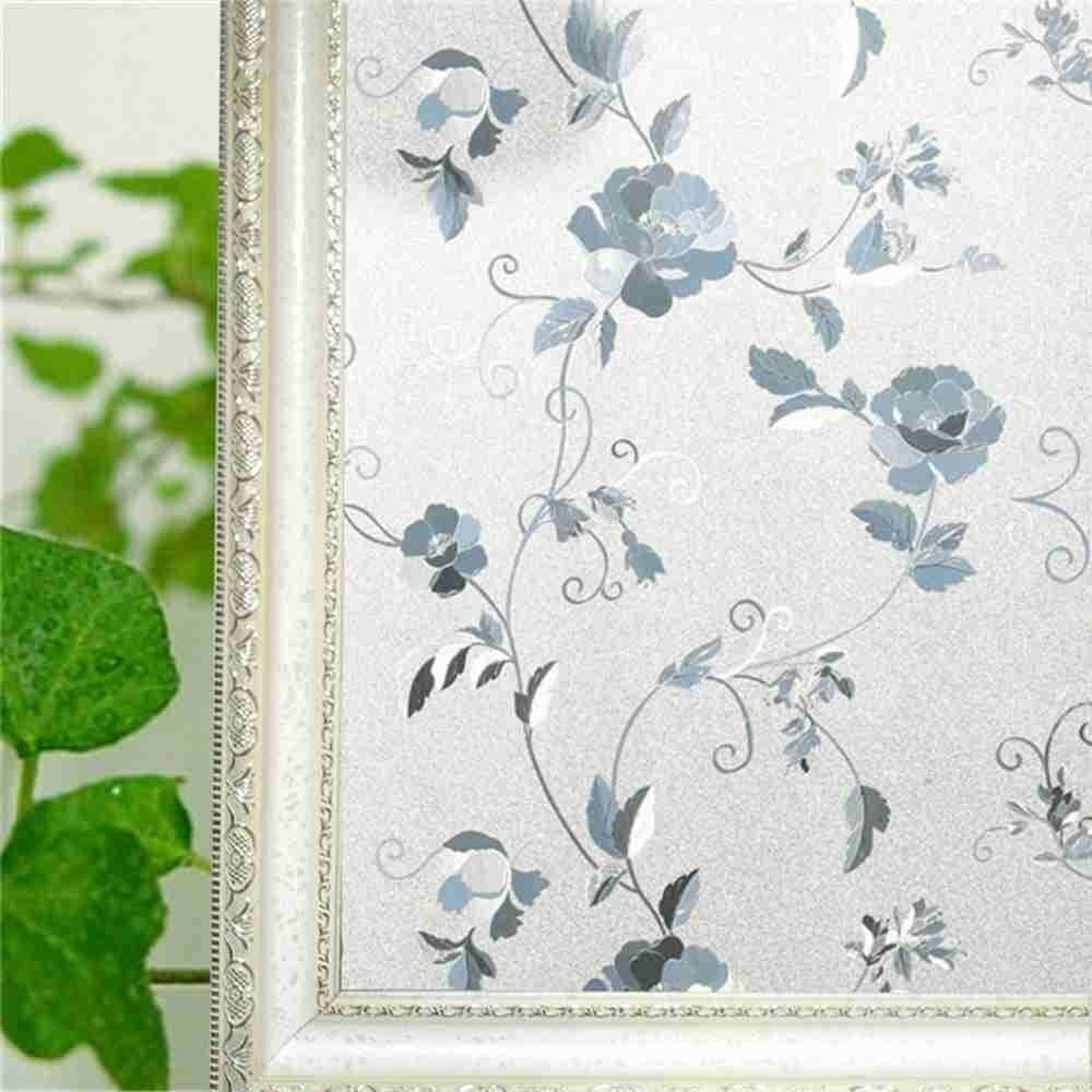 Static Cling Glueless Reusable Removable Privacy Frosted Decor Window Glass Film Image 11