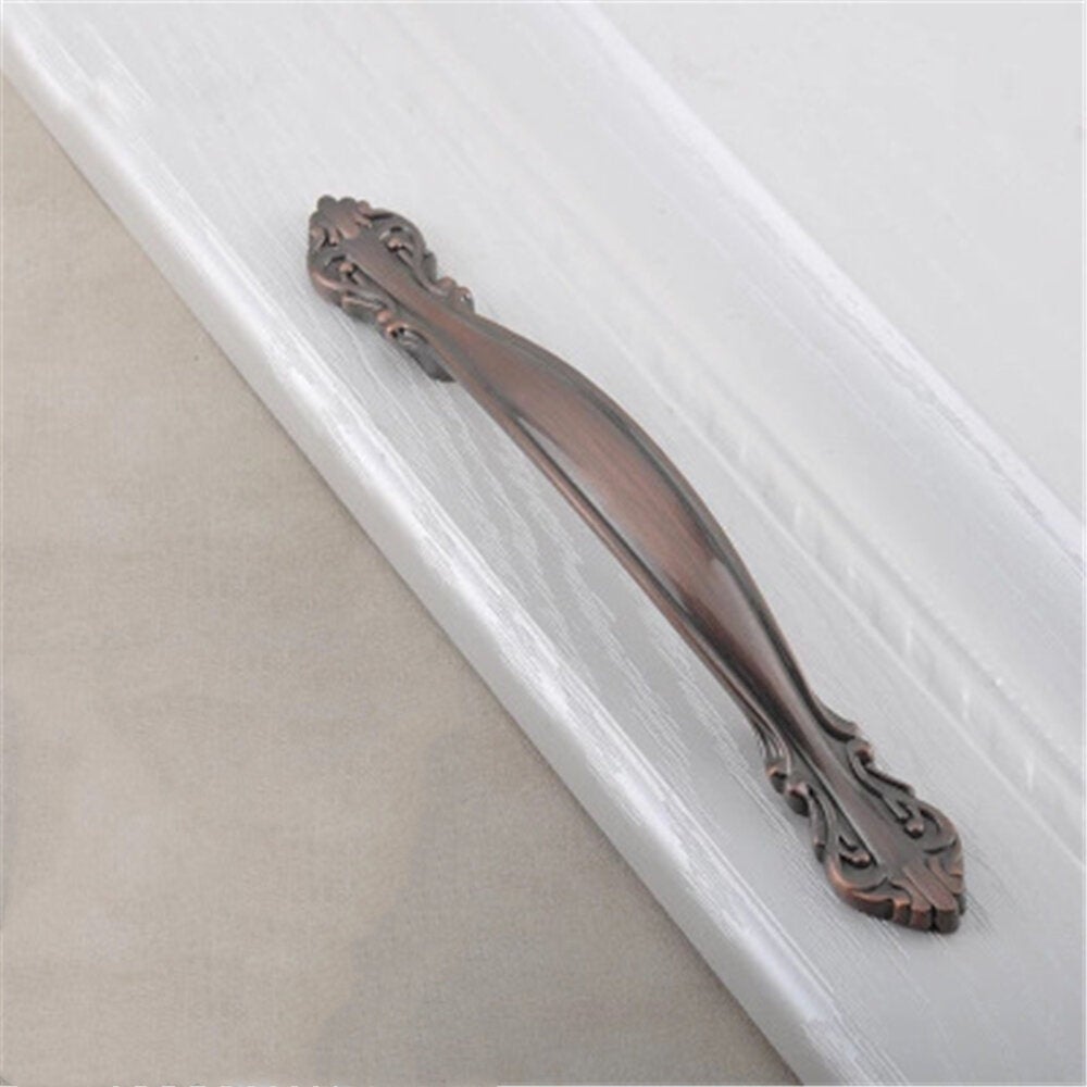 Thickened Solid Small Handle European Style Cabinet Simple Wardrobe Drawer Single Hole Alloy Image 1