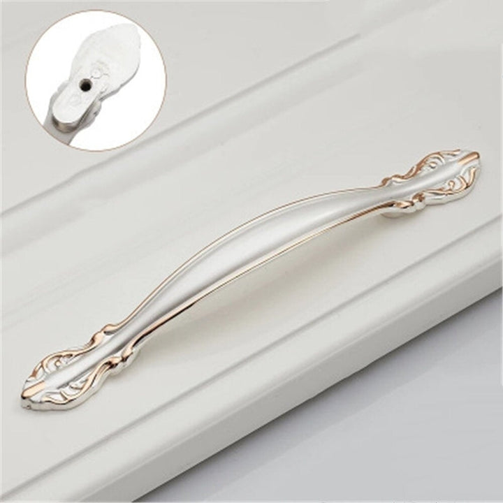 Thickened Solid Small Handle European Style Cabinet Simple Wardrobe Drawer Single Hole Alloy Image 6