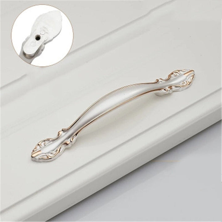 Thickened Solid Small Handle European Style Cabinet Simple Wardrobe Drawer Single Hole Alloy Image 11