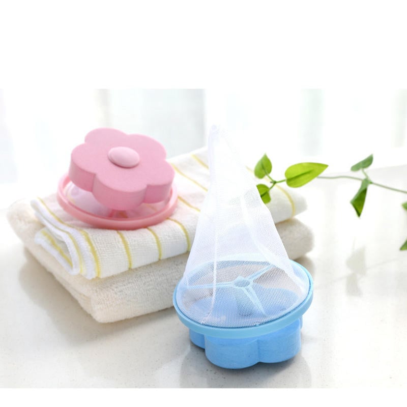 Washing Machine Hair Lint Remover Cleaning Bag Laundry Ball Filter Catcher Tool Image 4