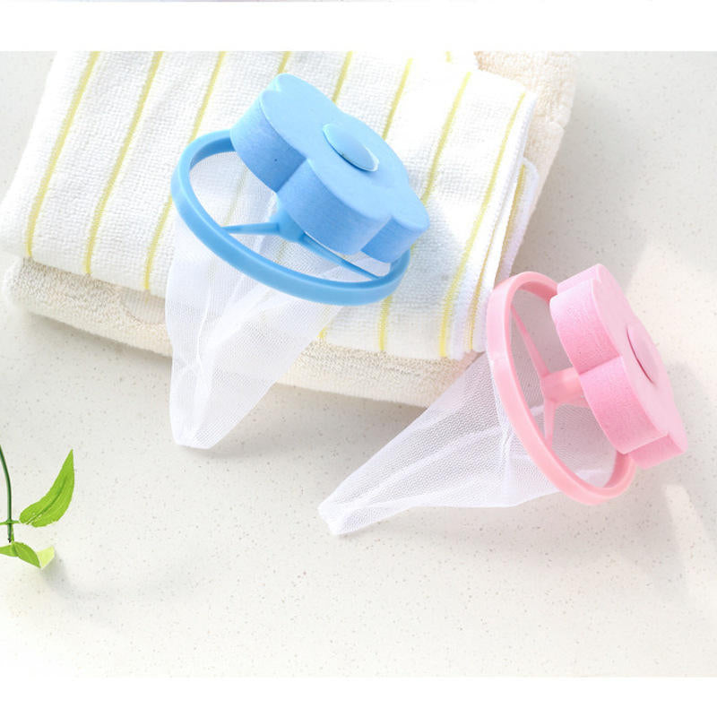 Washing Machine Hair Lint Remover Cleaning Bag Laundry Ball Filter Catcher Tool Image 5