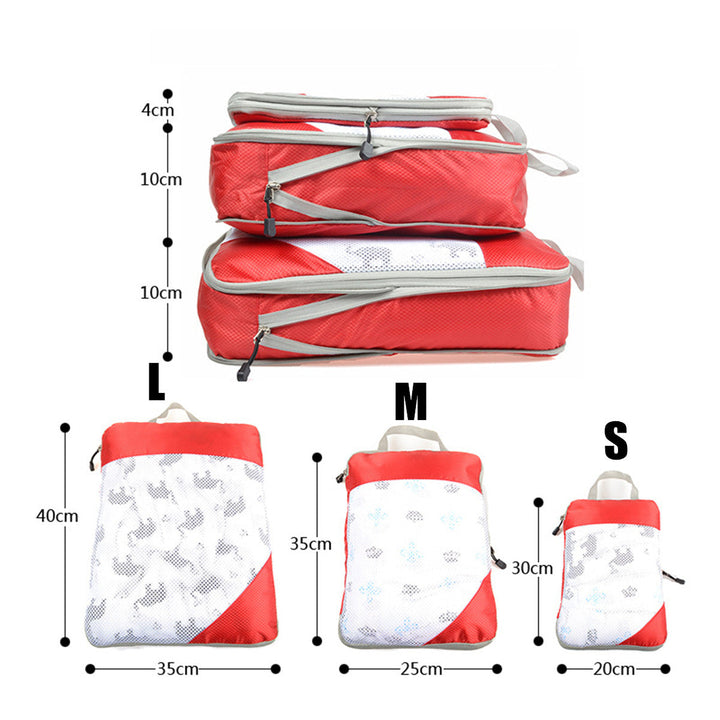 Waterproof Packing Bags Outdoor Traveling Luggage Storage Bag Clothes Bags Image 10