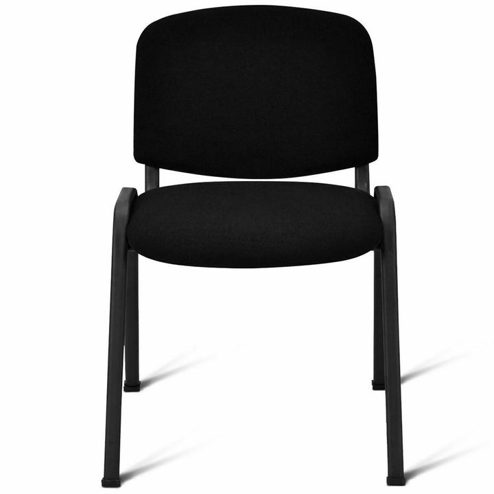 Set of 10 Stackable Mid Back Conference Guest Reception Chair Office Home Image 8