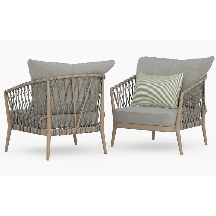 Belize Outdoor Conversation Chair Set of 2 Image 1