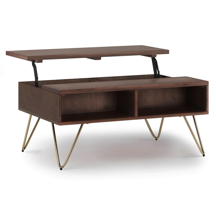 Hunter Small Lift Top Coffee Table in Mango Image 1