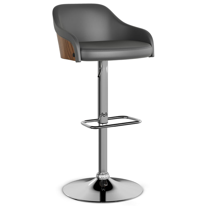 Hutton Adjustable Bar Stool Image 1