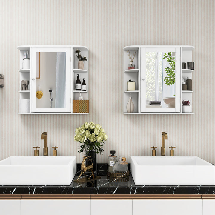 Multipurpose Wall Surface Bathroom Storage Cabinet Mirror Image 9