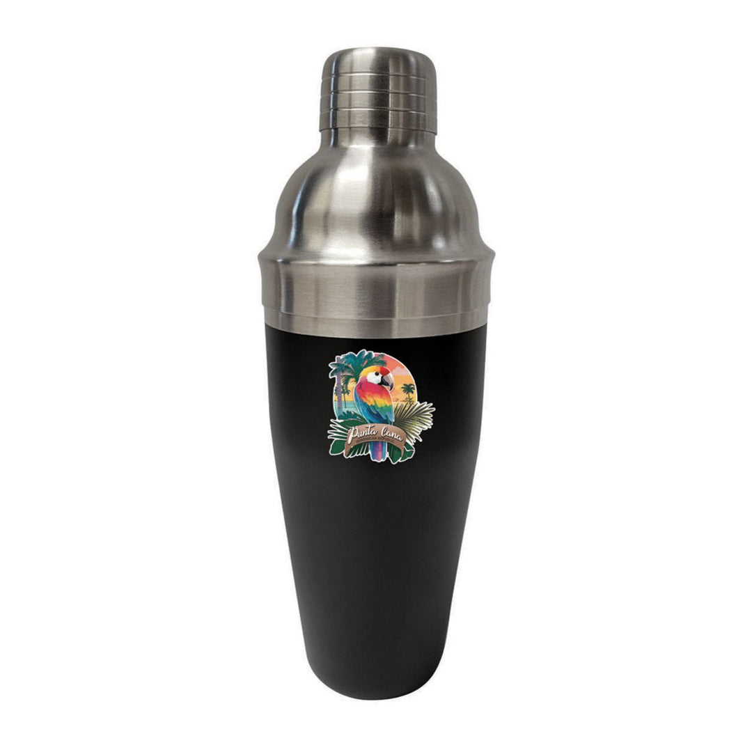 Punta Cana Dominican Republic Souvenir 24 oz Stainless Steel Cocktail Shaker Image 1