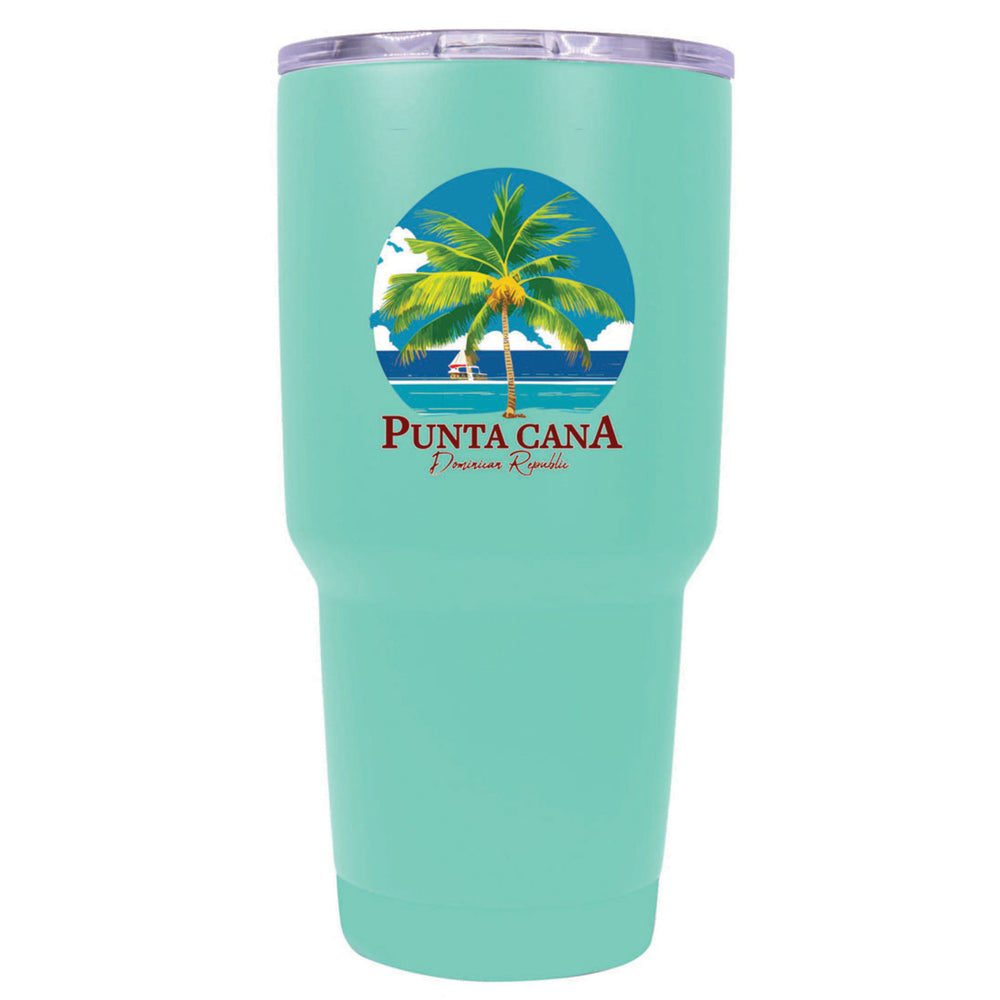 Punta Cana Dominican Republic Souvenir 24 oz Insulated Stainless Steel Tumbler Image 2