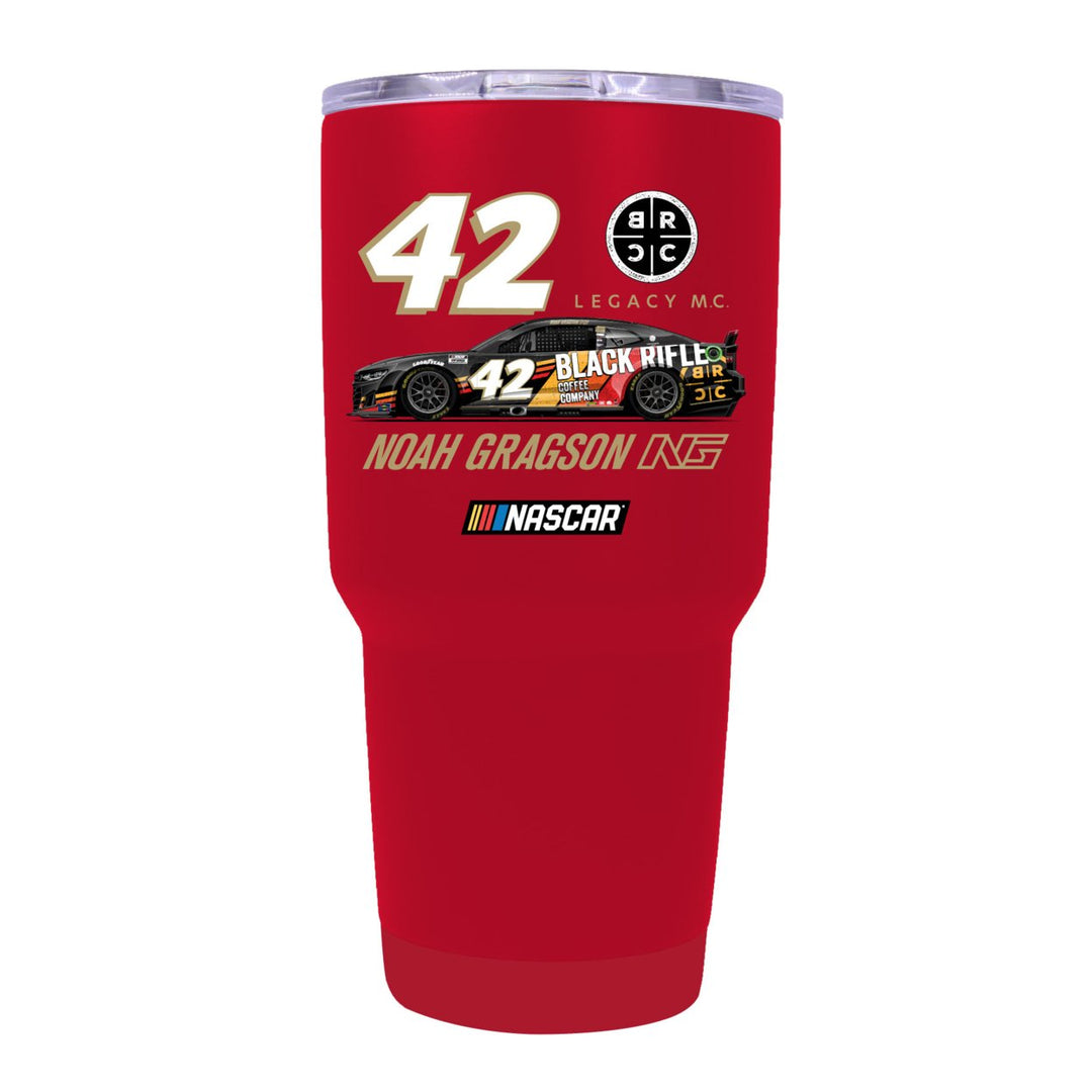 42 Noah Gragson BRCC Officially Licensed 24oz Stainless Steel Tumbler Image 1