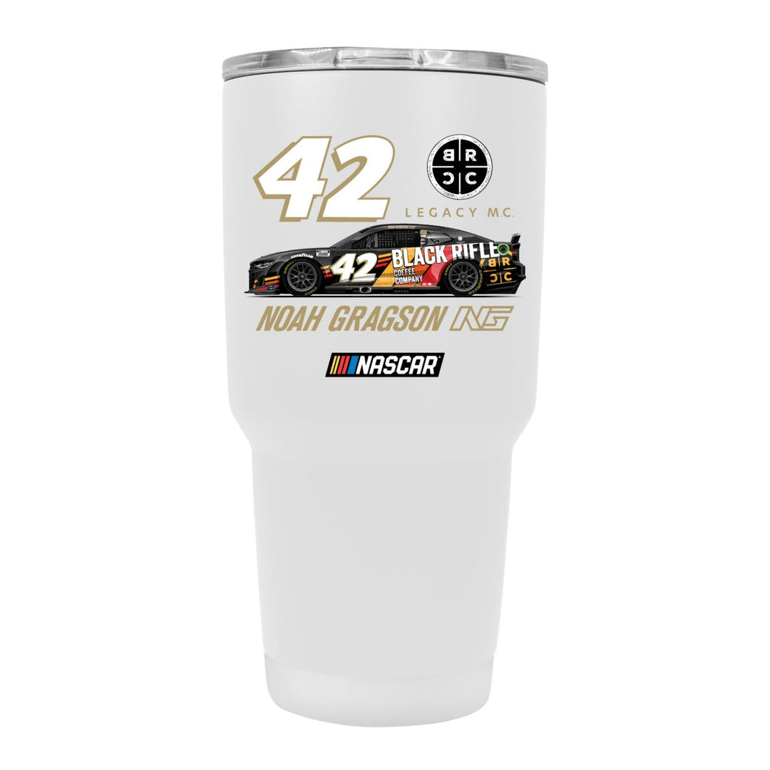 42 Noah Gragson BRCC Officially Licensed 24oz Stainless Steel Tumbler Image 1