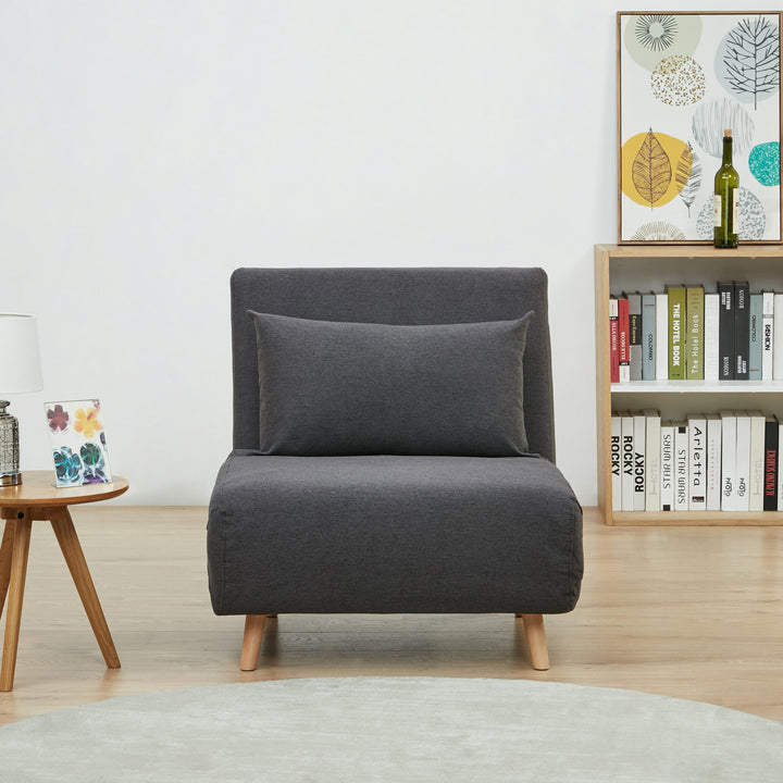 Tustin Convertible Chair: Comfortable, Modern Design  Easy Assembly, Versatile Functions  Ideal for Small Spaces and Image 1