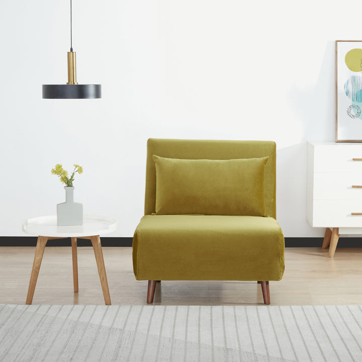 Tustin Convertible Chair: Modern Design, Easy Assembly, Versatile Functions  Perfect for Small Spaces. Image 5