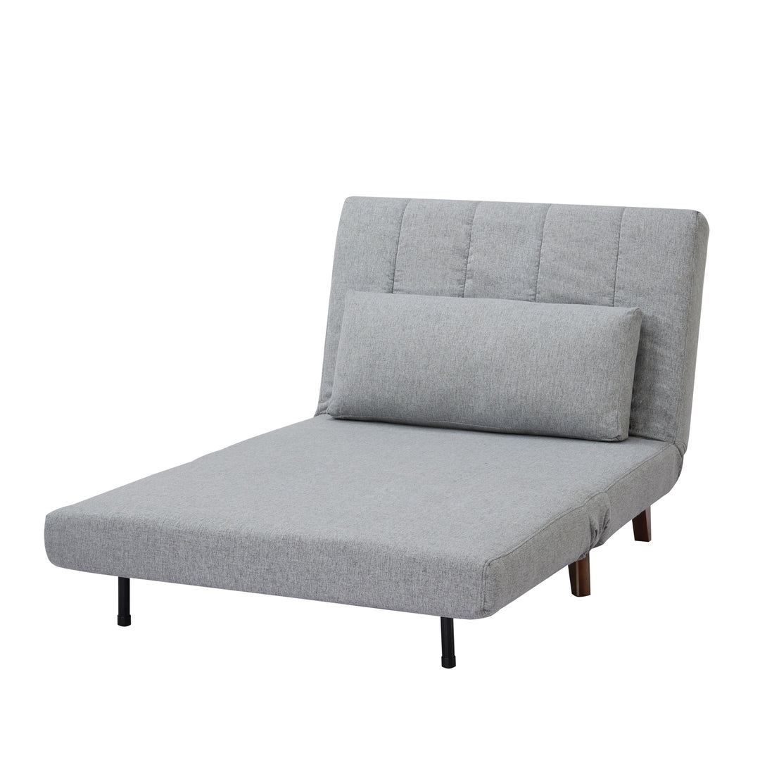 Springfield Convertible Chair: Modern Sleeper Chair for Small Spaces  Multi-Purpose, Robust Wood Frame, Soft Fabric Image 3