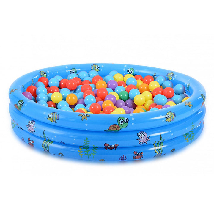 100cm Inflatable Swimming Pool Kids Bathing Ocean Ball Pit Pool Home Garden Patio Image 12