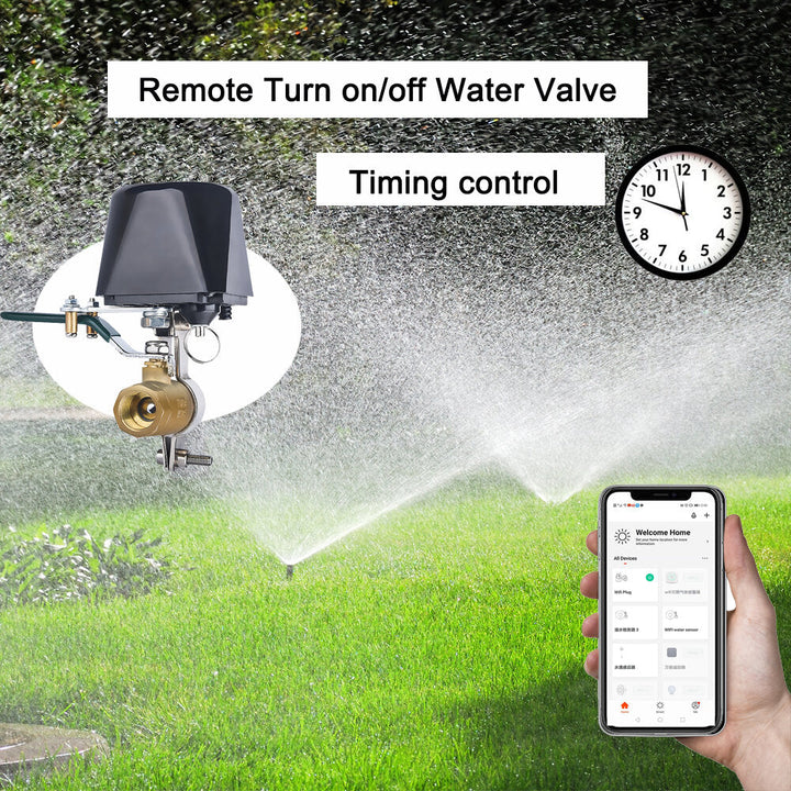 Smart Wifi Water Valve One Button Control Gas Controller Compatible Tuya Smart Life Alexa Google Home Device Image 6