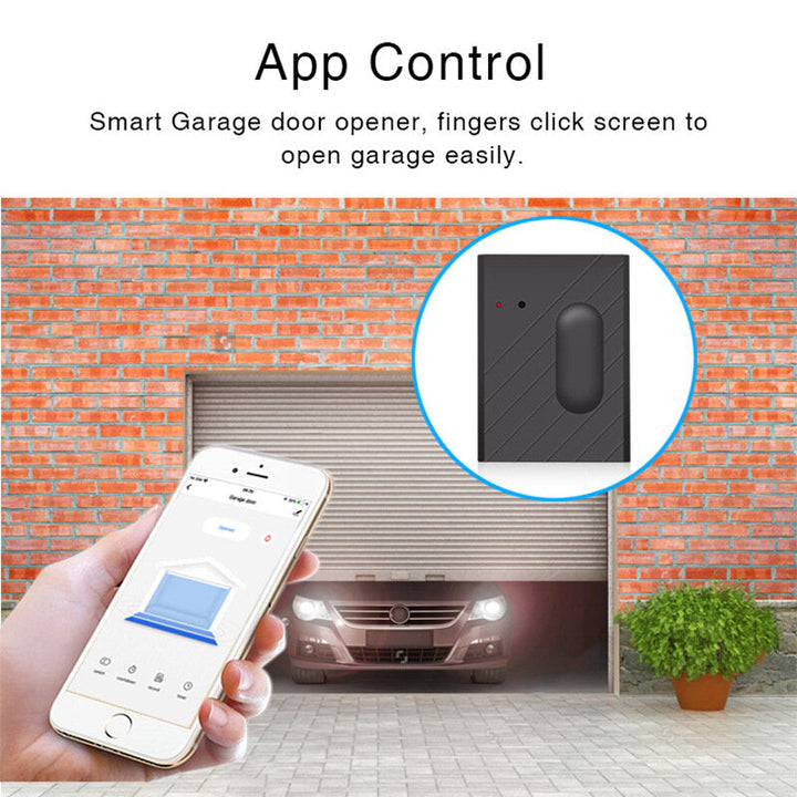 WiFi Garage Door Controller WiFi Garage Door Opener Smart Switch Compatible With Tuya APP Alexa Google Home Image 3