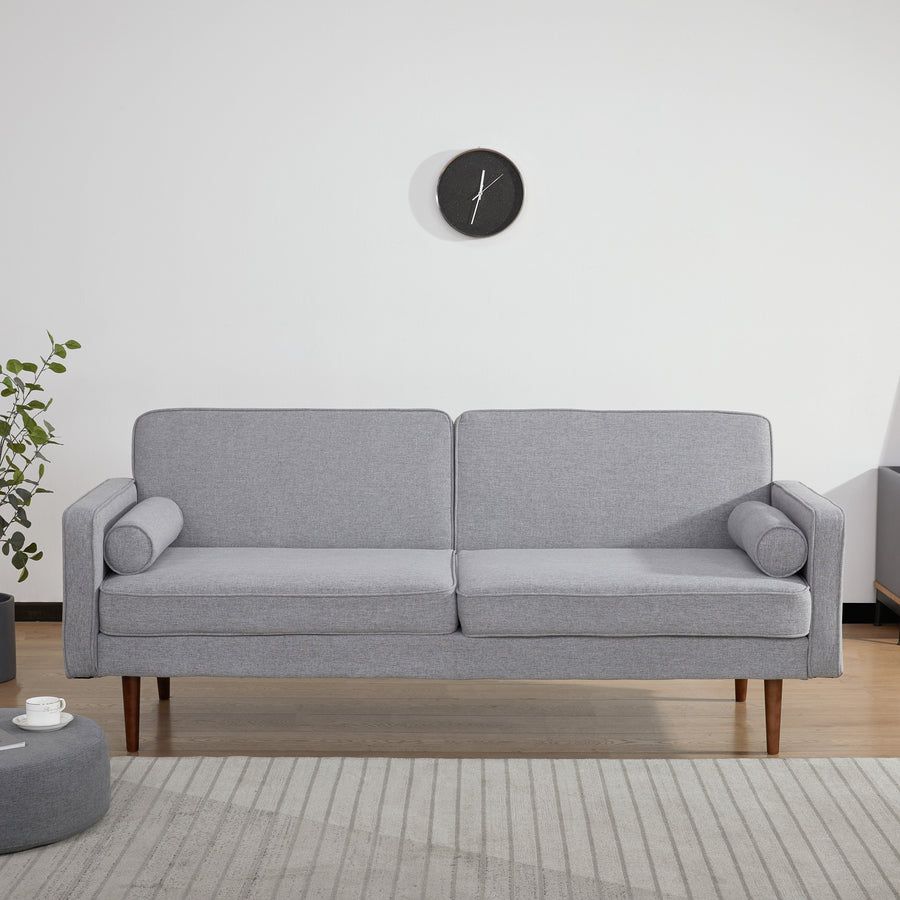 Rolla Convertible Sofa: Stylish Space-Saving Solution for Small Living Spaces  Comfortable Seating, Twin Sleeper Size Image 1