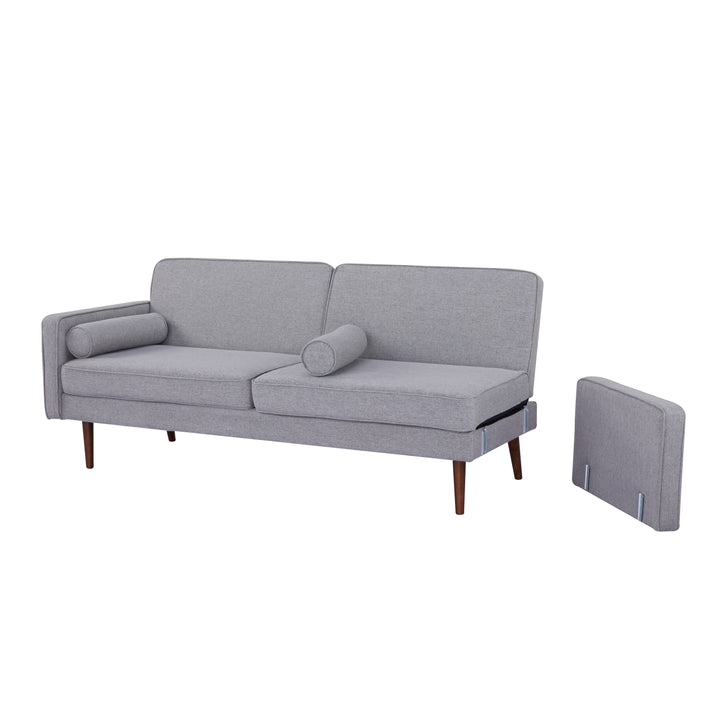 Rolla Convertible Sofa: Stylish Space-Saving Solution for Small Living Spaces  Comfortable Seating, Twin Sleeper Size Image 3