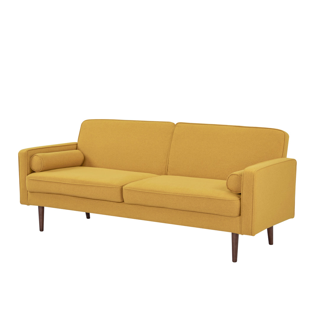 Rolla Convertible Sofa: Stylish Space-Saving Solution for Small Living Spaces  Comfortable Seating, Twin Sleeper Size Image 11