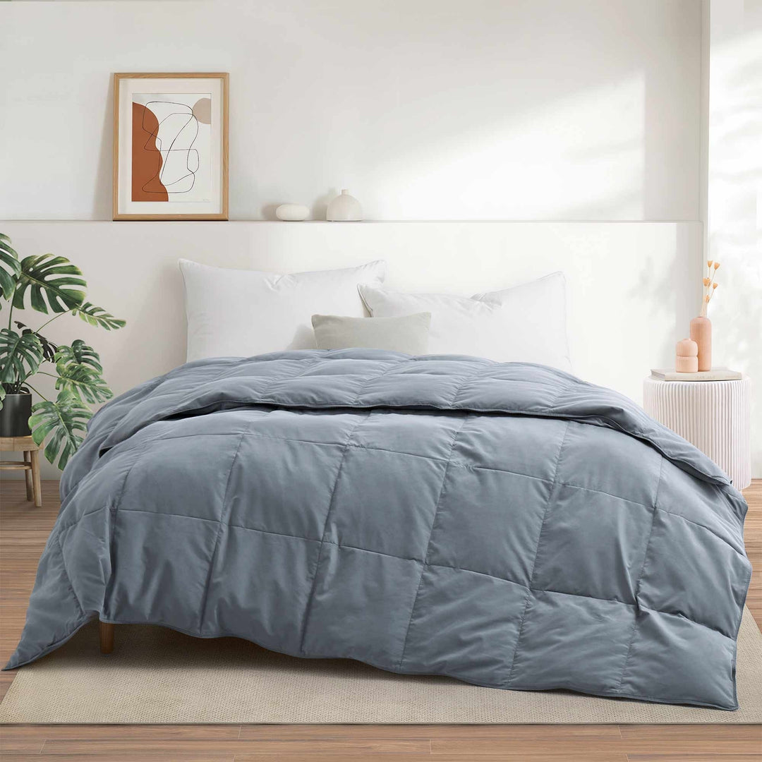 Lightweight Goose Feather and Down Comforter- Hotel Collection for Hot Sleepers Image 7