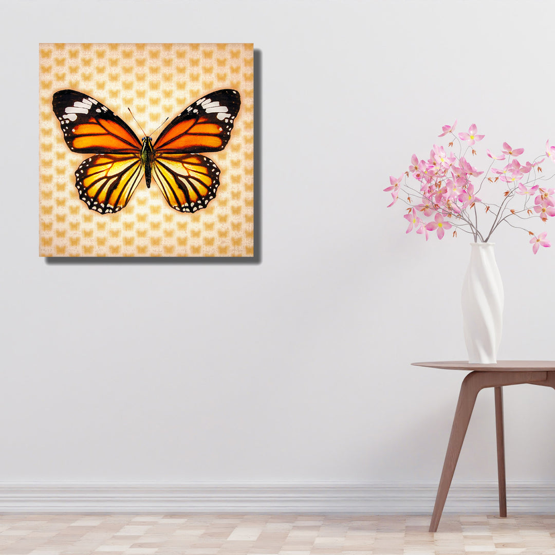 5D Multi-Dimensional Monrach Butterfly Wall Art Print on Strong Polycarbonate Panel - Lenticular Artwork by Matashi Image 4