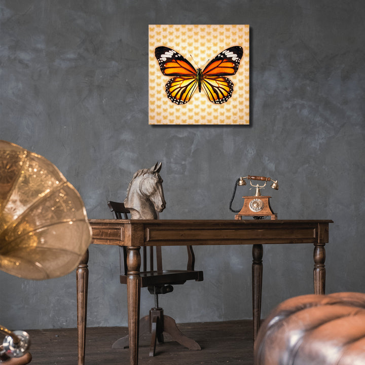 5D Multi-Dimensional Monrach Butterfly Wall Art Print on Strong Polycarbonate Panel - Lenticular Artwork by Matashi Image 6