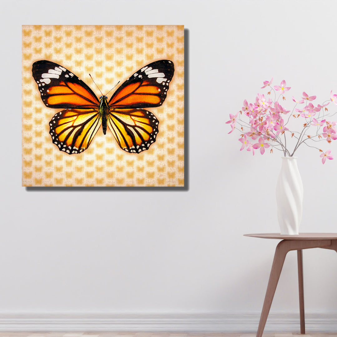 Matashi Multi-Dimensional Custom Made 5D Monrach Butterfly Wall Art Print on Strong Polycarbonate Panel with Vibrant Image 4