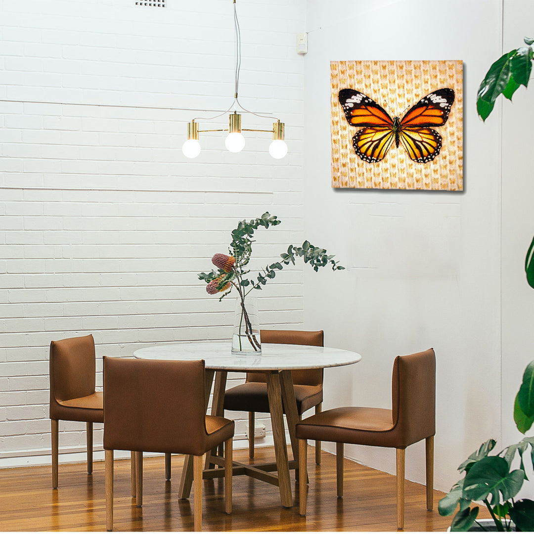 Matashi Multi-Dimensional Custom Made 5D Monrach Butterfly Wall Art Print on Strong Polycarbonate Panel with Vibrant Image 7