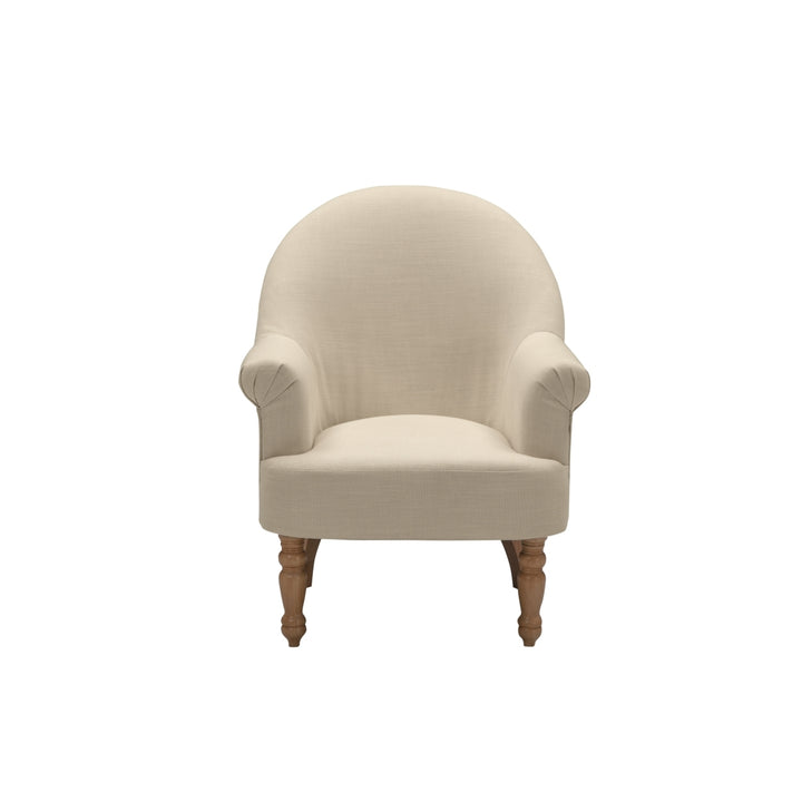 Syed Accent Chair-Upholstered-Flared arms-Curved Back Image 6