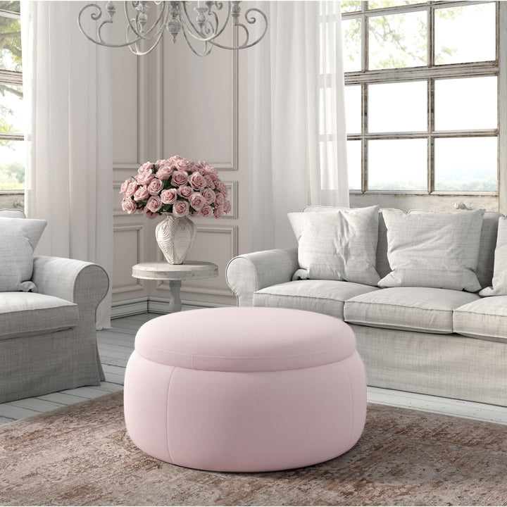 Ananya Ottoman-Upholstered-Storage-Lift-Off Lid Image 5