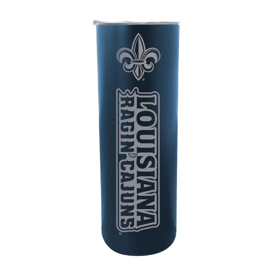 Louisiana at Lafayette NCAA Laser-Engraved Tumbler - 16oz Stainless Steel Insulated Mug Image 2