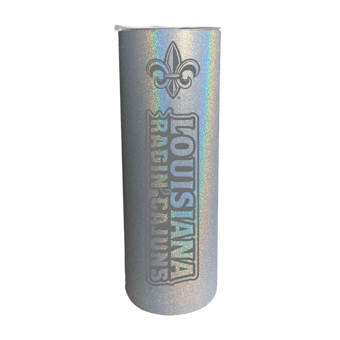 Louisiana at Lafayette NCAA Laser-Engraved Tumbler - 16oz Stainless Steel Insulated Mug Image 1