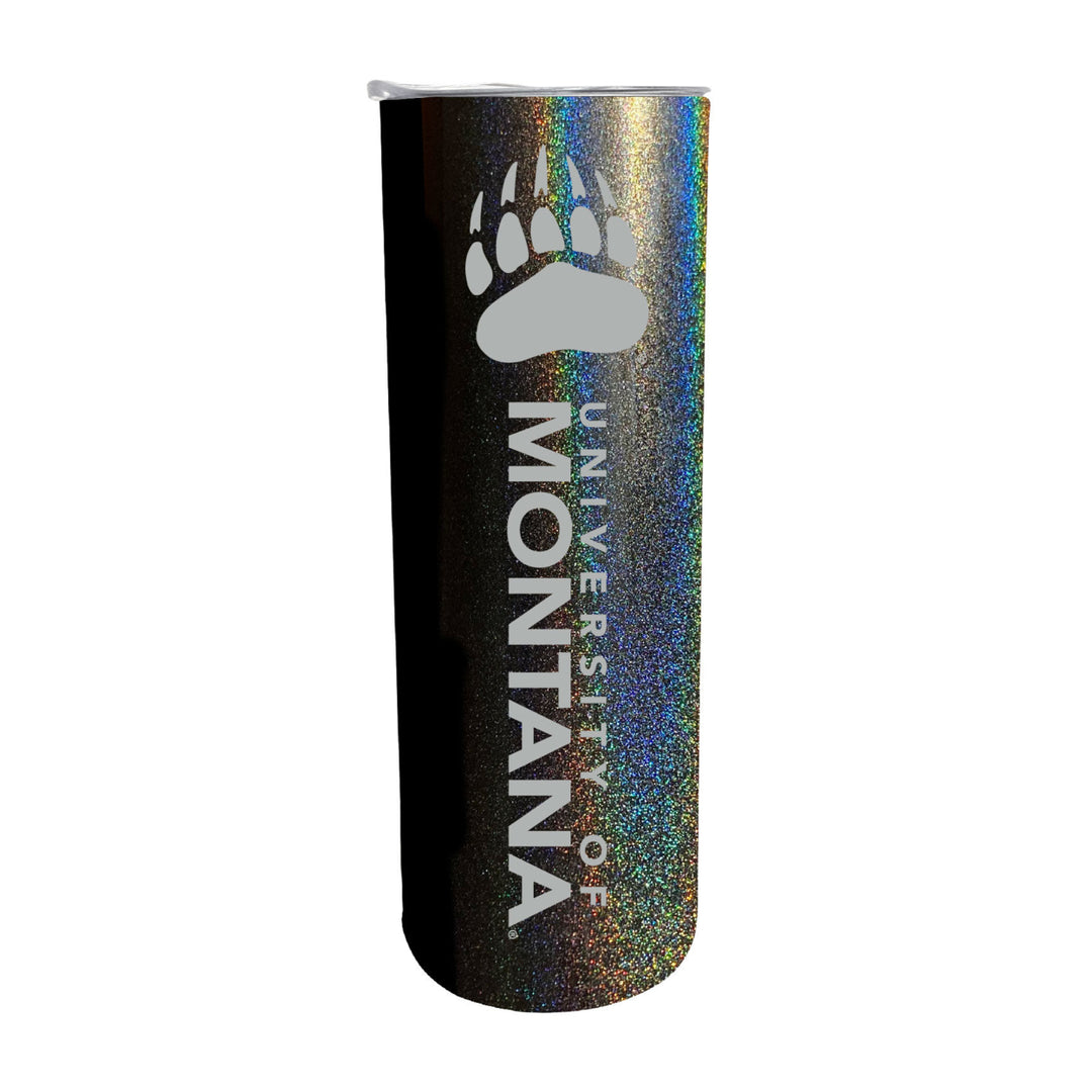 Montana University NCAA Laser-Engraved Tumbler - 16oz Stainless Steel Insulated Mug Image 2