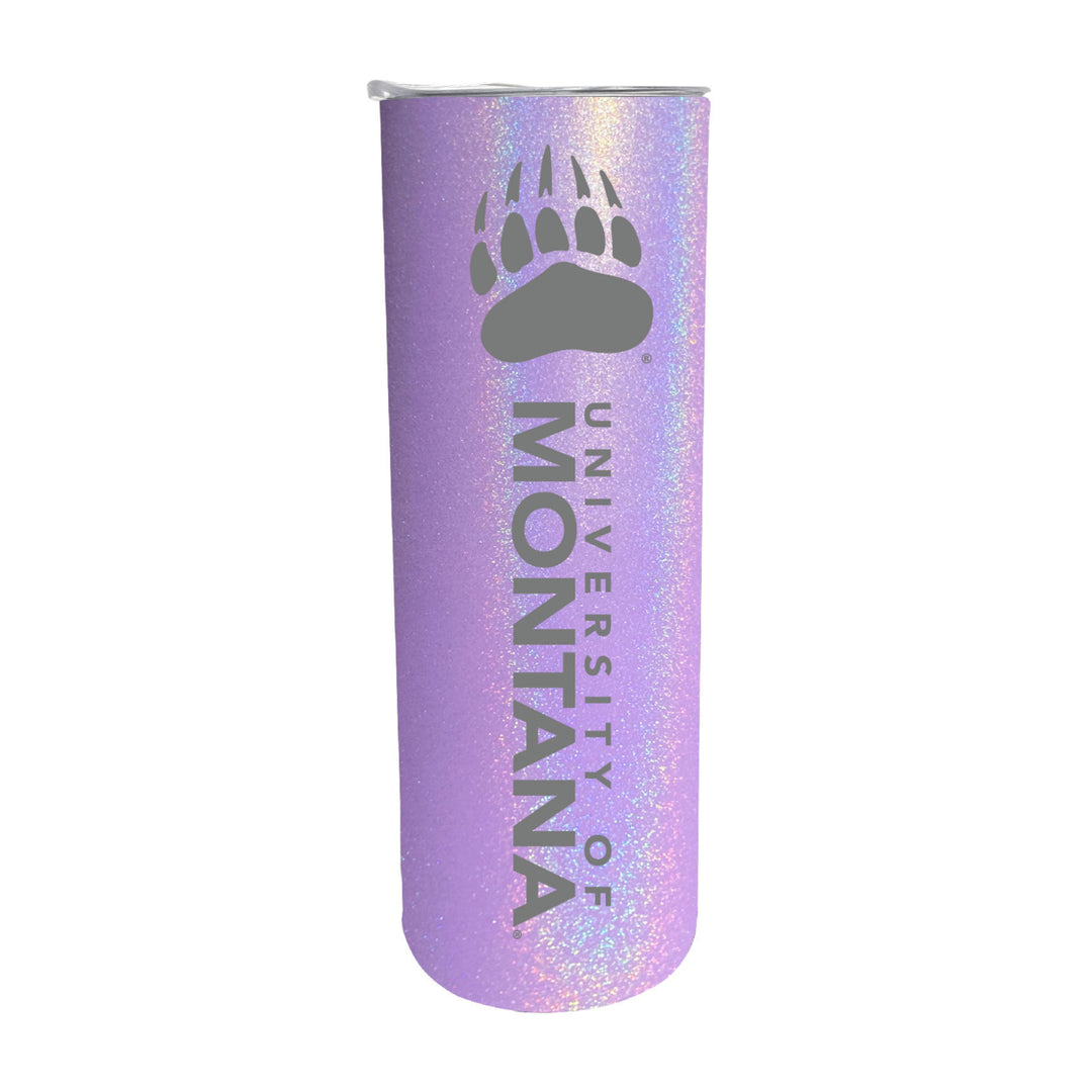 Montana University NCAA Laser-Engraved Tumbler - 16oz Stainless Steel Insulated Mug Image 4