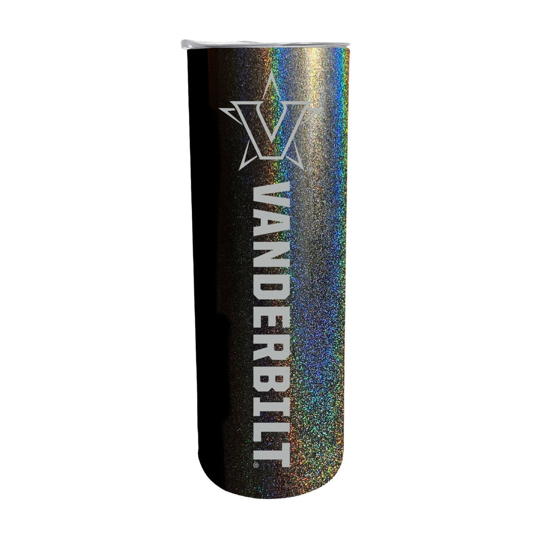 Vanderbilt University NCAA Laser-Engraved Tumbler - 16oz Stainless Steel Insulated Mug Image 1