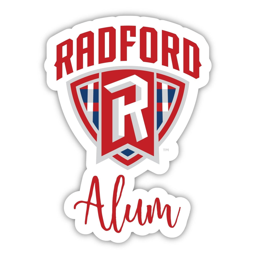 Radford University Highlanders 4-Inch Alumni NCAA Vinyl Sticker - Durable School Spirit Decal Image 1