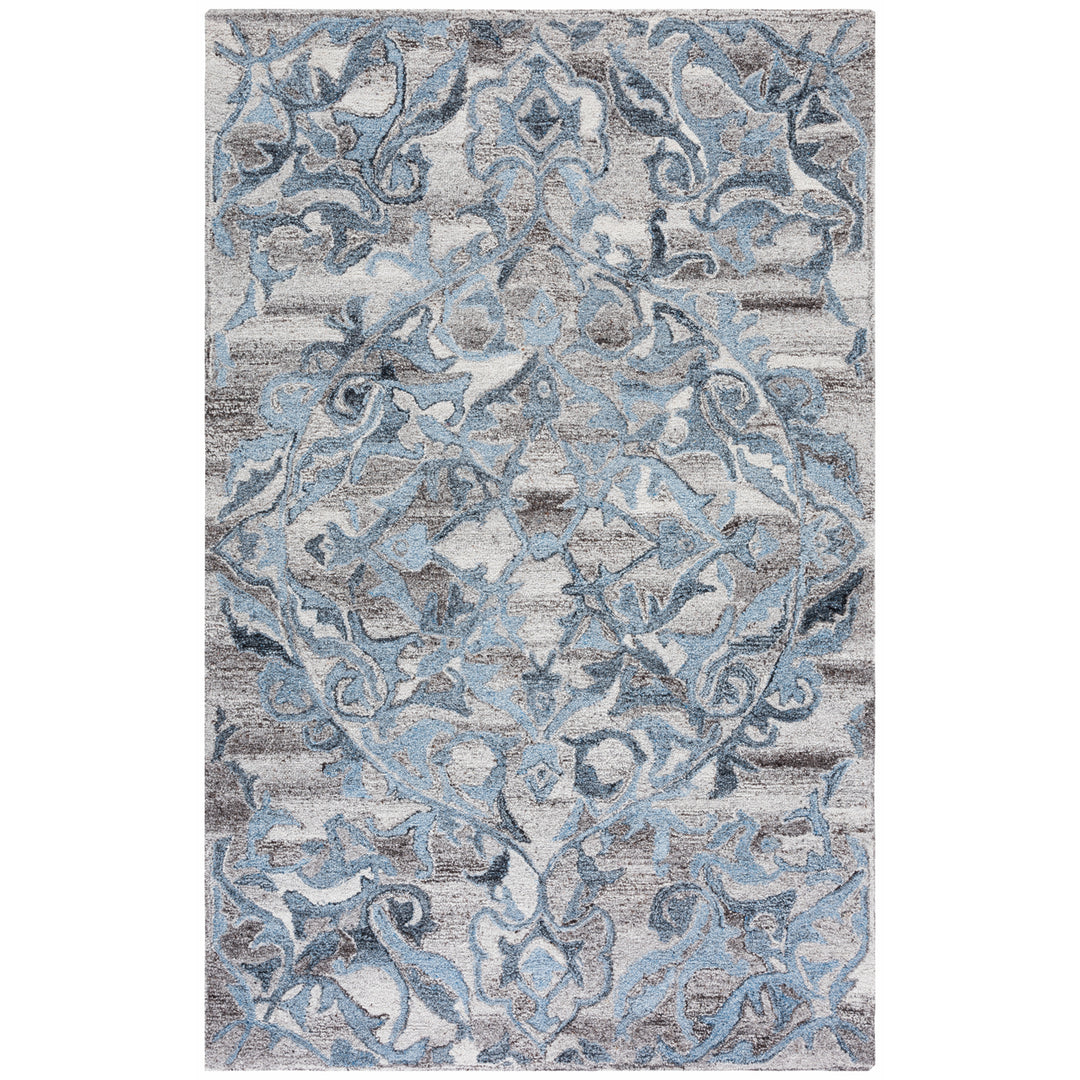 Safavieh ABT608F Abstract Grey / Blue Image 2