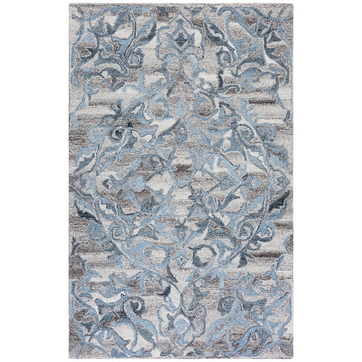 Safavieh ABT608F Abstract Grey / Blue Image 1