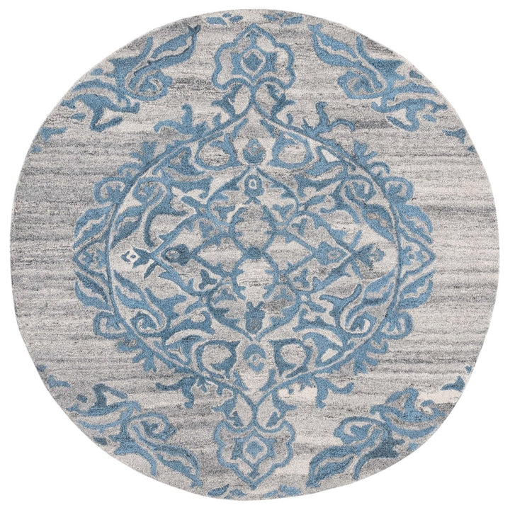 Safavieh ABT608F Abstract Grey / Blue Image 8