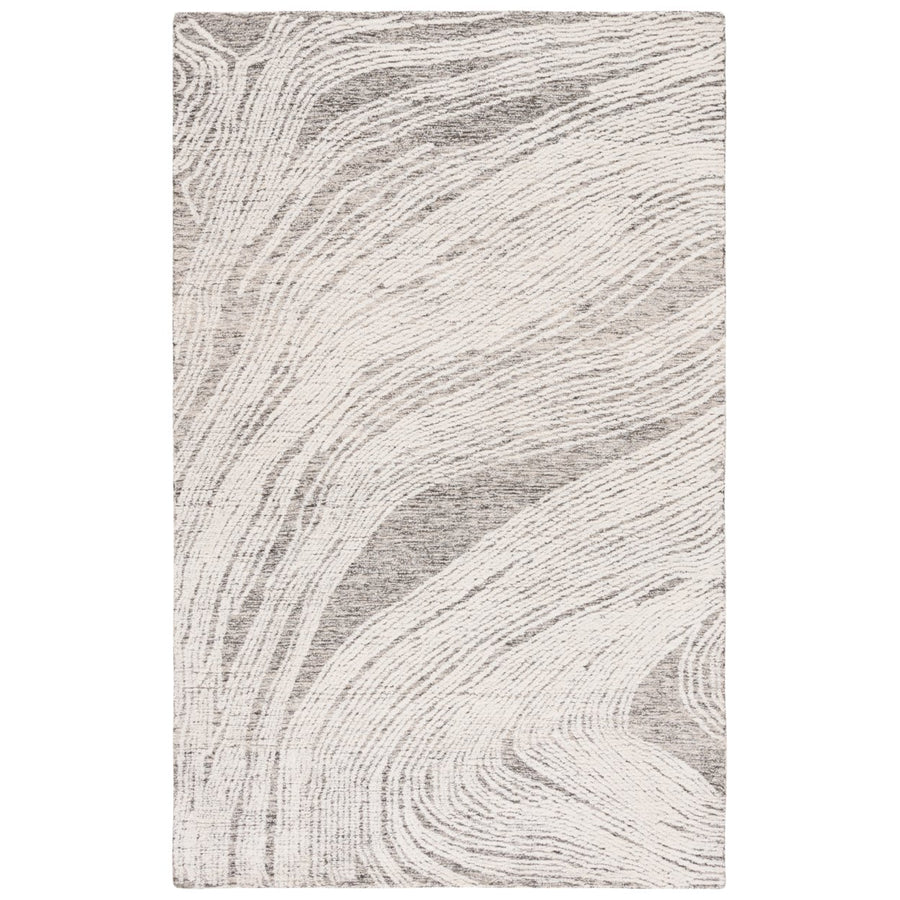 SAFAVIEH ABT925H Abstract Charcoal / Ivory Image 1