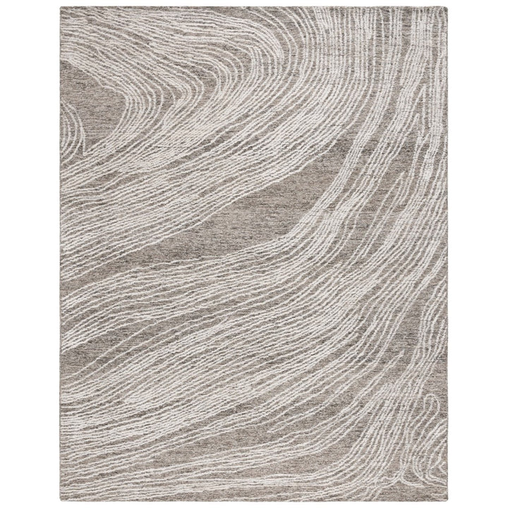 SAFAVIEH ABT925H Abstract Charcoal / Ivory Image 1