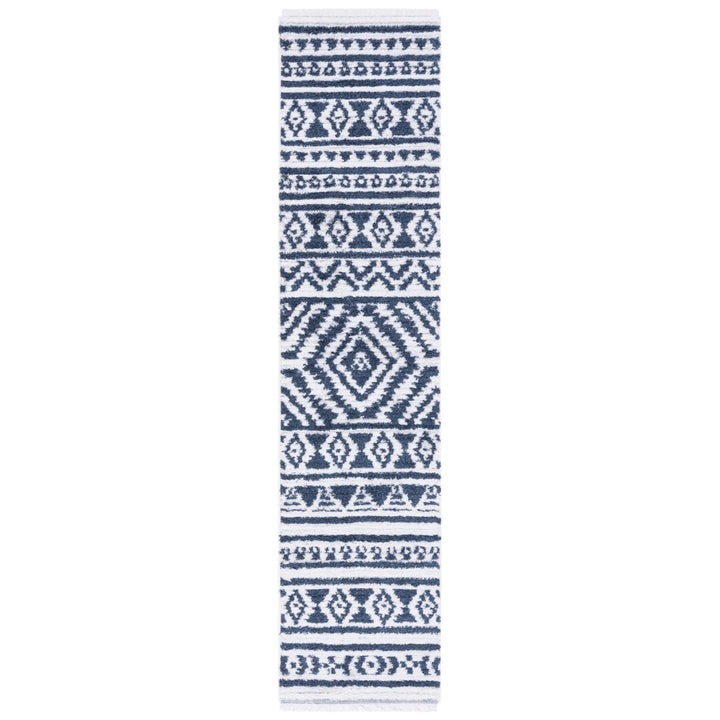 Safavieh AGT849N Augustine 800 Navy / Ivory Image 1