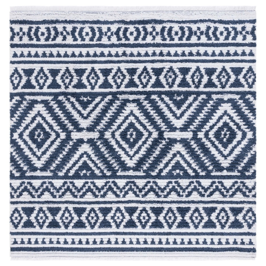 Safavieh AGT849N Augustine 800 Navy / Ivory Image 1