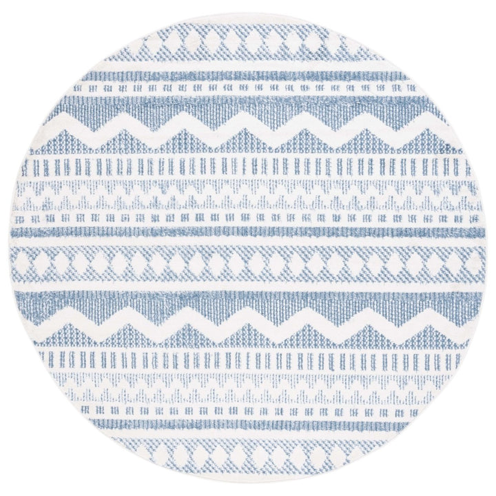 Safavieh ALM716M Alamo Blue / Ivory Image 1